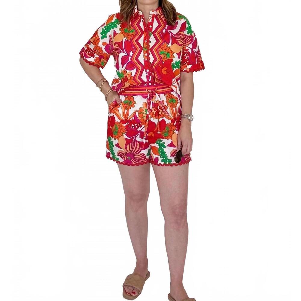 NEW MAHILA aurelia tropical shorts in multicolor